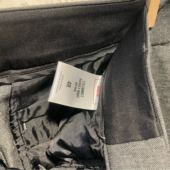 Express Columnist Women’s Mid-Rise Stretch “Barely Boot” Slacks - Picture 2 of 5